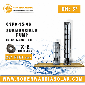 QSP8 20Hp Submersible Pump